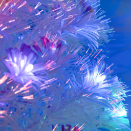 The Christmas Centre Multicolour LED White Fibre Optic Artificial Xmas Tree 5ft - thumbnail 3