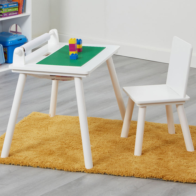 Liberty House Toys Kids White Writing Activity Table - image 1