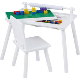 Liberty House Toys Kids White Writing Activity Table - thumbnail 3