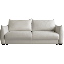 Bronte 3 Seater Natural Fabric Sofa Bed - thumbnail 2