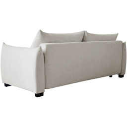 Bronte 3 Seater Natural Fabric Sofa Bed - thumbnail 4