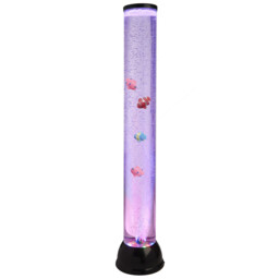 Tall Colour Changing Bubble Fish Decorative Floor Lamp - thumbnail 1