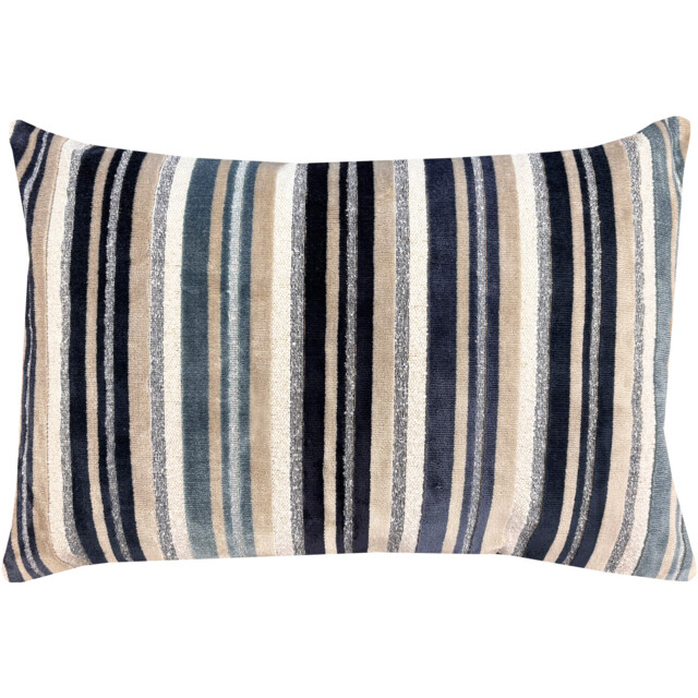 Sandringham Stripe Cushion Blue - image 1
