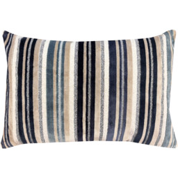 Sandringham Stripe Cushion Blue - thumbnail 1