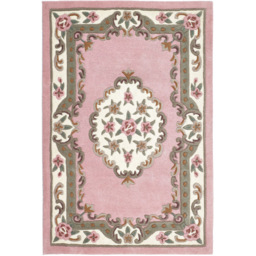 Origins Shensi Pink Wool Rug 75 x 150cm - thumbnail 1