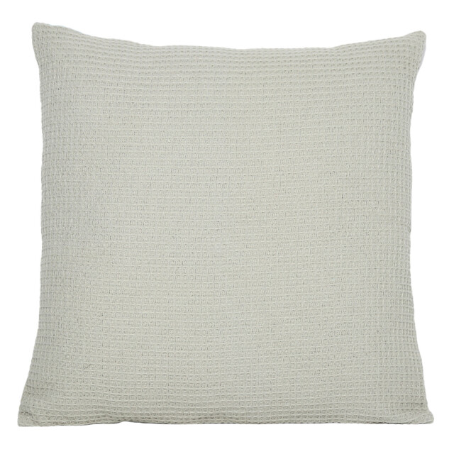 Cotton Sage Waffle Cushion 45 x 45cm - image 1