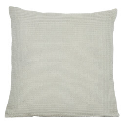 Cotton Sage Waffle Cushion 45 x 45cm - thumbnail 1