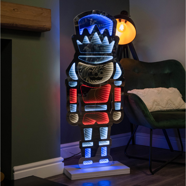 Samuel Alexander Nutcracker Infinity LED Christmas Decoration 4ft - image 1