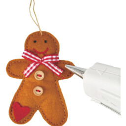 All I Want For Christmas Brown Make Your Own Hanging Gingerbread People Kit - thumbnail 3