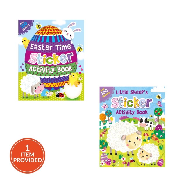 Sheep or Bunny Sticker Book - image 1