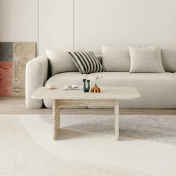 Decortie Pietra Travertine Coffee Table - thumbnail 4