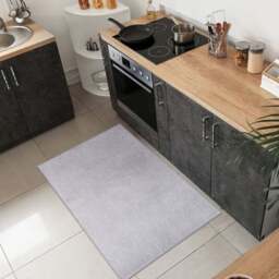 Silver Seattle Washable Rug 100 x 160cm - thumbnail 2