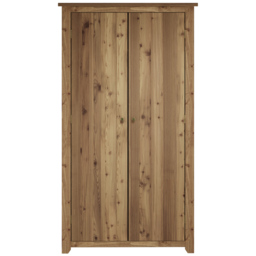 Havana 2 Door Solid Pine Wardrobe - thumbnail 2