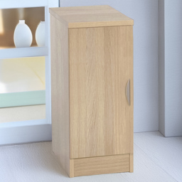 R White Cabinets Single Door Light Oak Desk Height Cupboard