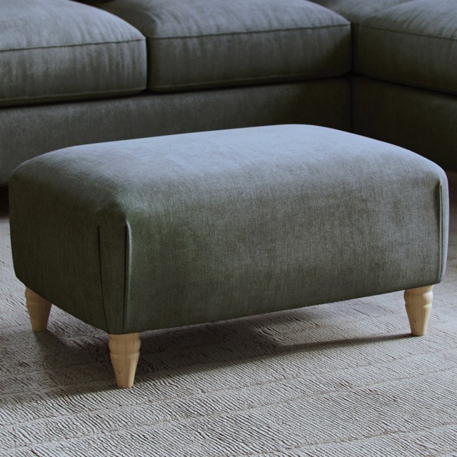 Clara Faro 17 Grey Agmamito Footstool - image 1