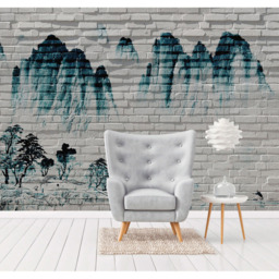 A.S Creation Mountain Wall Digital Mural - thumbnail 3