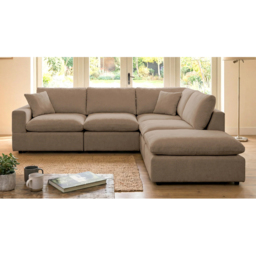 Artemis Home Cotleigh 5 Seater Light Brown Reversible Corner Sofa - thumbnail 2