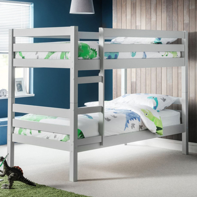 Julian Bowen Camden Dove Grey Bunk Bed - image 1