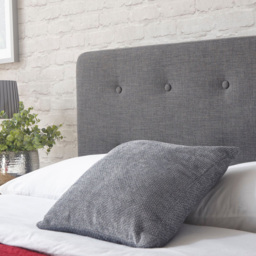 Home Source Ashbourne Grey Small Double Bed Frame - thumbnail 3