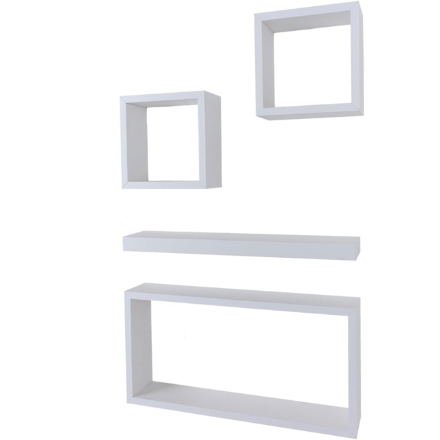 Core Products Hudson 4 Piece Matt White Wall Set - image 1
