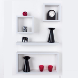 Core Products Hudson 4 Piece Matt White Wall Set - thumbnail 2