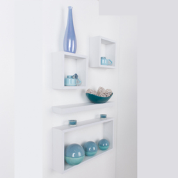 Core Products Hudson 4 Piece Matt White Wall Set - thumbnail 3