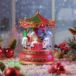 The Christmas Workshop Classic Carols LED Carousel Decoration - thumbnail 2