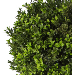 Leaf Boxwood Buxus Ball Topiary Artificial Tree in Pot 4ft - thumbnail 4
