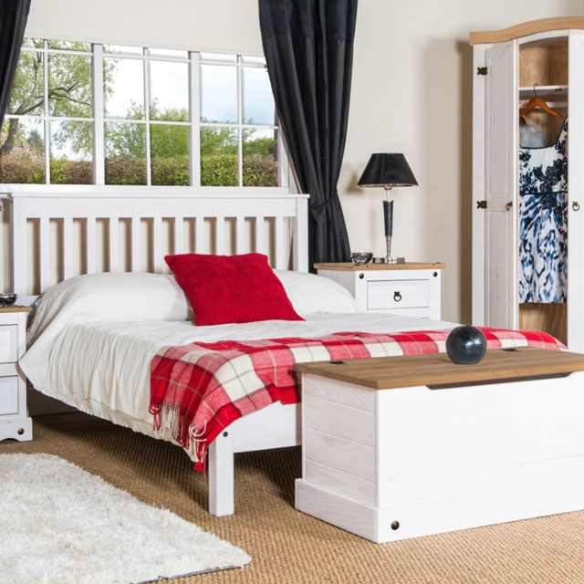 Core Products Corona Double White Bed Frame - image 1