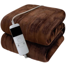 Marco Paul Brown Heated Electric Underblanket 120 x 160cm