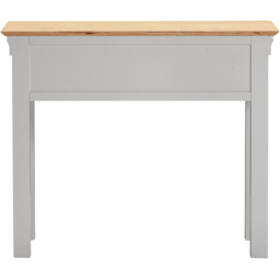 Seconique Bordeaux Pebble Grey and Oak Narrow Console Table - thumbnail 4