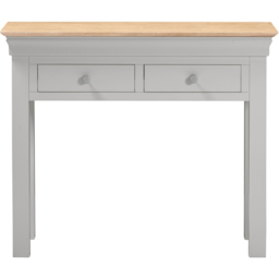 Seconique Bordeaux Pebble Grey and Oak Narrow Console Table - thumbnail 3