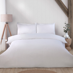 Muslin Duvet Set White King