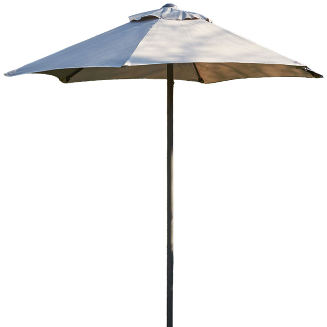 Home Source Gozo Grey Garden Parasol 2m - image 1