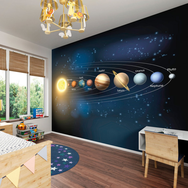 Origin Murals Planets Multicolour Wall Mural - image 1