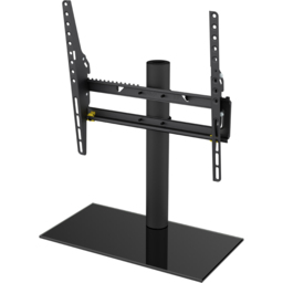 AVF Universal Black Tilt and Swivel Table Top TV Stand