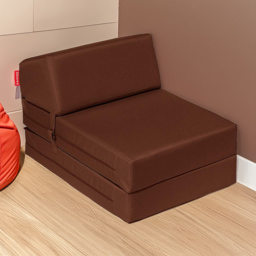 Kaikoo Single Chocolate Foldable Bed - thumbnail 1