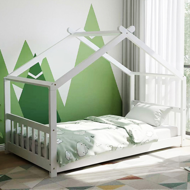 Kidsaw Jinsen Single Cottage House Bed - image 1