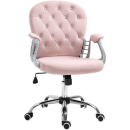 Portland Pink Swivel Ergonomic Office Chair - thumbnail 2