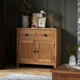 Norbury Small Sideboard - Oak - thumbnail 1