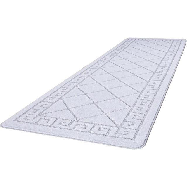 Smart Living Tribela Silver Non-Slip Door Mat with Gel Backing 50 x 80cm - image 1