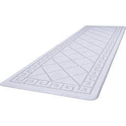 Smart Living Tribela Silver Non-Slip Door Mat with Gel Backing 50 x 80cm