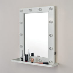 Hollywood Glam LED Wall Mirror 50 x 40cm - thumbnail 2