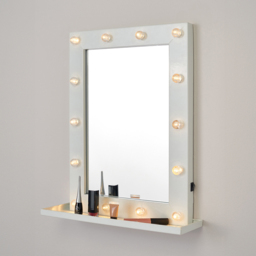 Hollywood Glam LED Wall Mirror 50 x 40cm - thumbnail 4