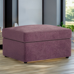 Jay-Be Cosy Chenille Mauve Footstool Bed with Comfort Mattress