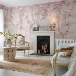 Rachel Ashwell Hanging Garden Pink Mural