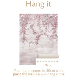 Rachel Ashwell Hanging Garden Pink Mural - thumbnail 3