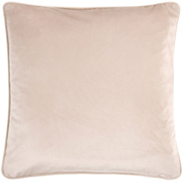 Vermont Soft Velvet Cushion Natural