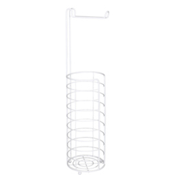 Bathstore White Round Wire Toilet Roll Holder