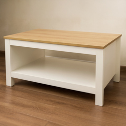 Kosy Koala Light Wood and White Coffee Table